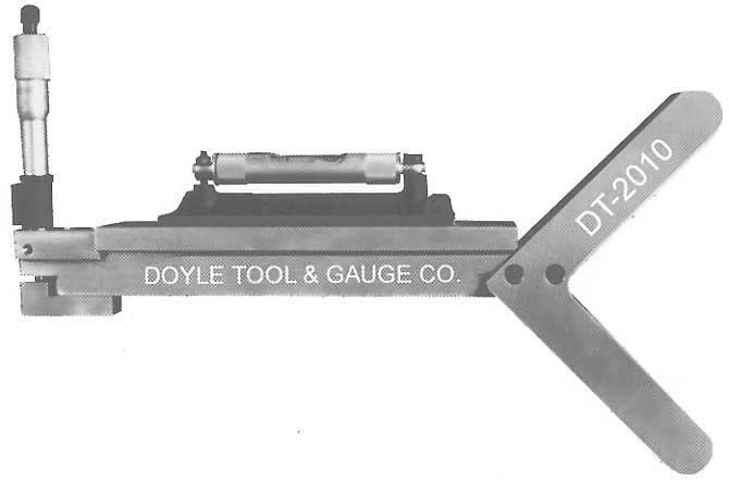 DT-2000 Doyle Centering Head Gauge with Machinist Level